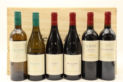 (1) 2020 Te Mata Showcase, Hawke's Bay, 6 Bottles Sold as One Lot