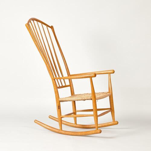 A Scandinavian Style Rocking Chair