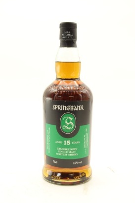 (1) Springbank 15 Year Old 2022 Release Single Malt Scotch Whisky, 46% ABV