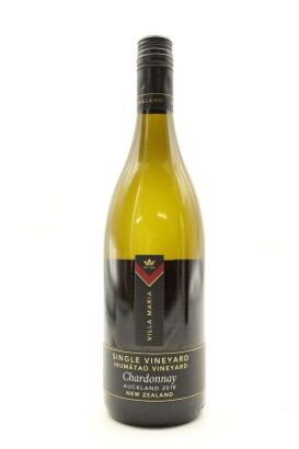 (1) 2018 Villa Maria Single Vineyard Ihumatao Chardonnay, Auckland