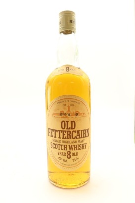 (1) Old Fettercairn 8 Year Old Single Malt Scotch Whisky, 43% ABV, 750ml, Circa. 1970s
