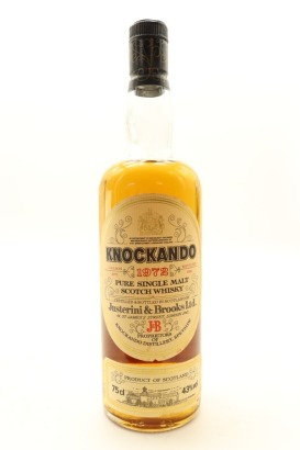 (1) Knockando 1972 J&B Justerini & Brooks Single Malt Scotch Whisky, 43% ABV, 750ml