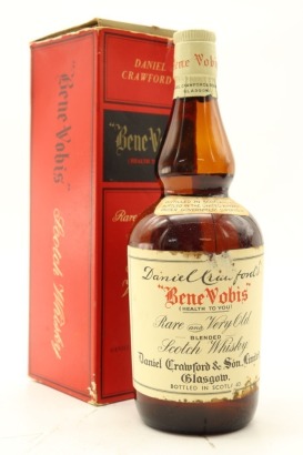 (1) Crawford's Bene Vobis Rare and Very Old Blended Scotch Whisky, Scotland, Circa. 1930-40's (GB)
