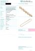 9ct Yellow Gold, 1.00ct Diamond Set Tennis Style Bracelet - 2