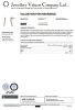 18ct White Gold, 1.04ct Diamond Drop Earrings - 2