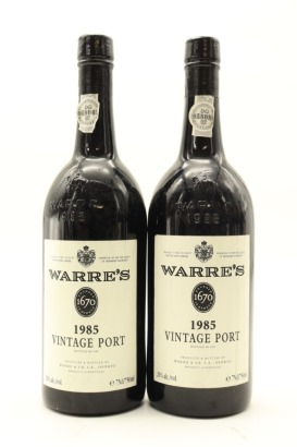 (2) 1985 Warre's Vintage Port, Portugal [JR16]