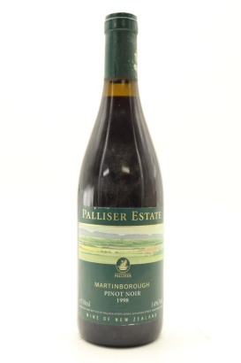 (1) 1998 Palliser Estate Pinot Noir, Martinborough