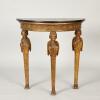 A Fabulous French Empire Demi Lune Console Table