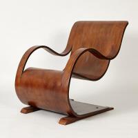 A Garth Chester Curvesse Chair