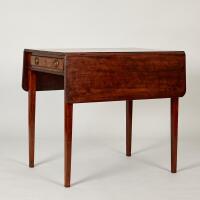 A Mahogany Drop Leaf Occasional Table