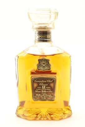 (1) Canadian Club Classic 12 Year Old Blended Canadian Whisky, 40% ABV, 375ml