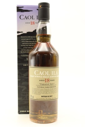 (1) Caol Ila Unpeated Style Natural Cask Strength 18 Year Old Single Malt Scotch Whisky (Bottled in 2017), 59.8% ABV