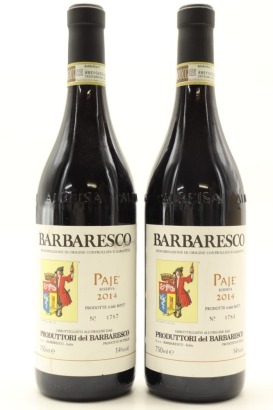 (2) 2014 Produttori del Barbaresco 'Paje', Barbaresco Riserva DOCG [JR17.5]&diams;