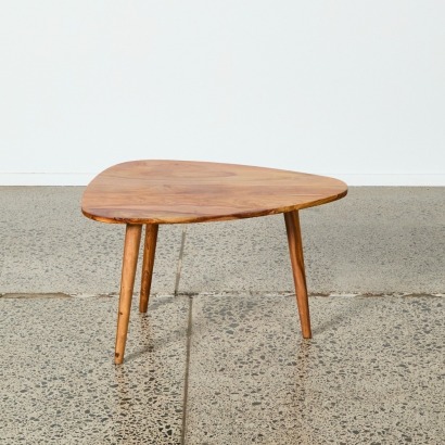 A Mid-Century Modern Kidney Side Table