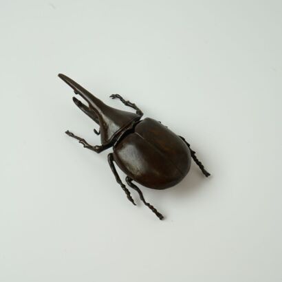 A Japanese Bronze Insect Ornament