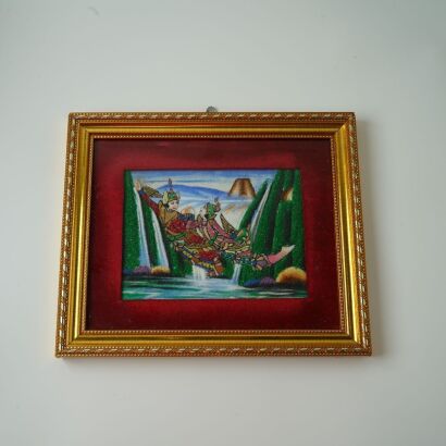 Sand Painting Hanging Panel