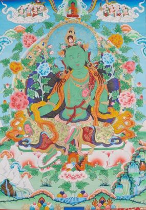 Green Tara of the Thorny Forest