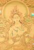Nepalese Gold-painted Green Tara - 2