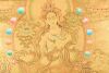 Nepalese Gold-painted Green Tara - 3
