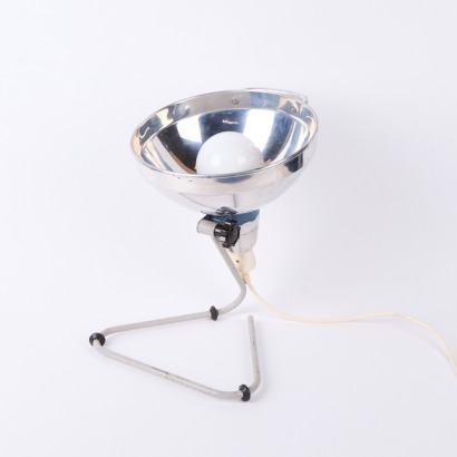 An Industrial Metal Table Lamp