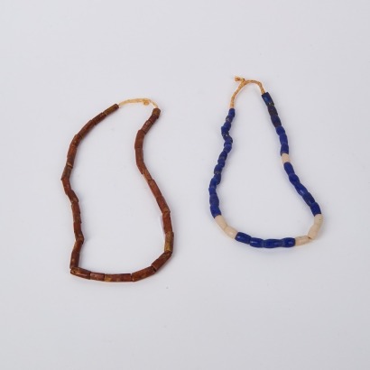 Two African Trade Necklaces