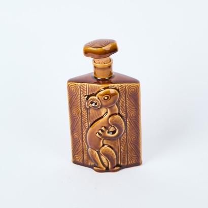 A Parker Pottery Lincoln Wines Liquer Bottle