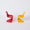 A Pair of Miniature Verner Panton S Chairs by Vitra - 2