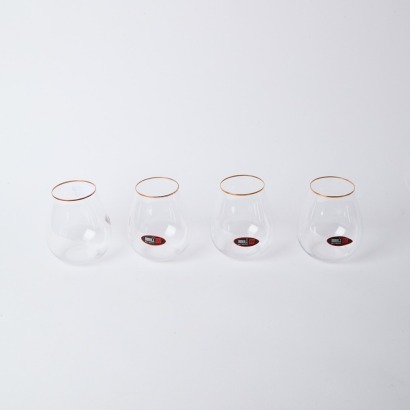 A Set of Four Riedel Gin Glasses