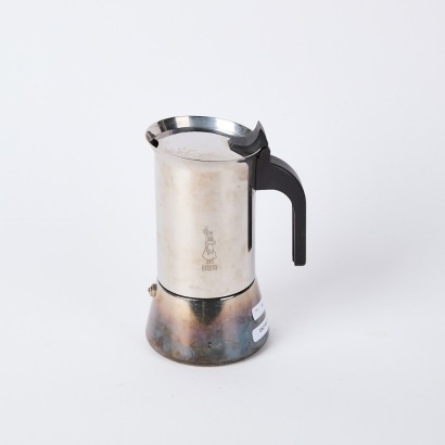 A Bialetti Venus Italian Stovetop Stainless Steel Espresso Maker
