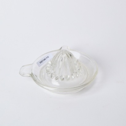 A Vintage Pressed Glass Lemon Squeezer