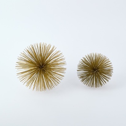A Pair of Gold Spike Thistles