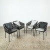 A Set of Four Kettal Dining Armchairs Bela Rope