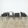 A Set of Four Kettal Dining Armchairs Bela Rope - 2