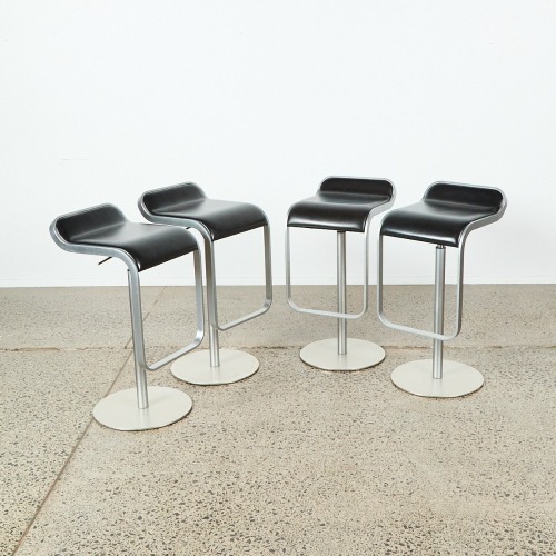 A Set of Four Lapalma Lem Stools