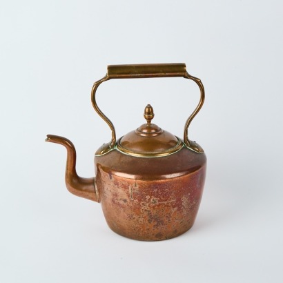 A Copper Stove Top Kettle
