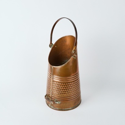 A Copper Coal Scuttle