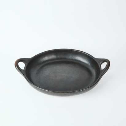 A La Chamba Large Oval Dish With Handles