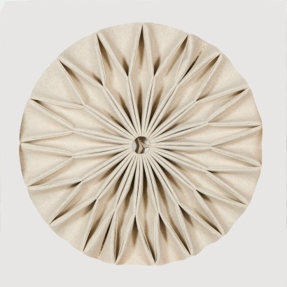 A BuzziSpace Felt BuzziPleat Hanging Acoustic Lightshade