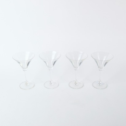 A Set Of Four Martini Glasses