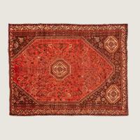 A Hand Knotted Shiraz Rug