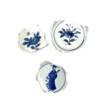 Three Ming Dynasty Shards with Longqing Reign Marks