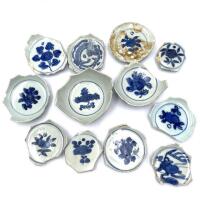 Twelve Ming Dynasty Shards with Various Marks