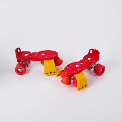 A Pair of Retro Disco Roller Skates