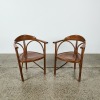 A Pair of No. 225 Chairs by Thonet