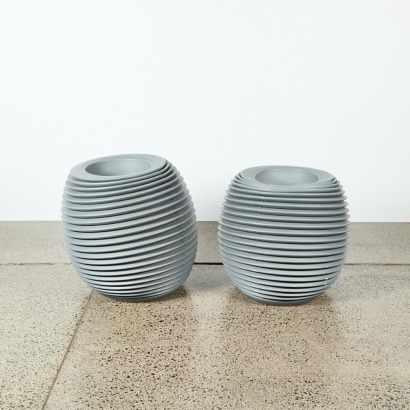 A Pair of Large Ron Arad for Serralunga Italy Planters