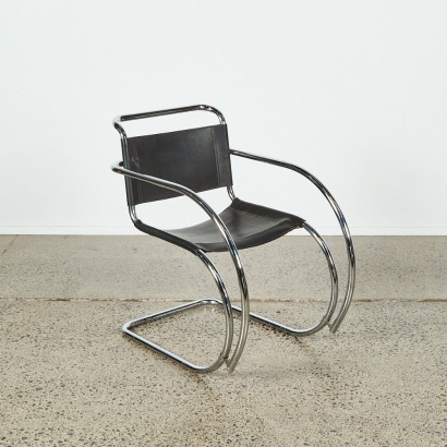 A Single MR 20 Style Cantilever Chair