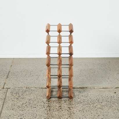 A 12 Bottle Wine Rack