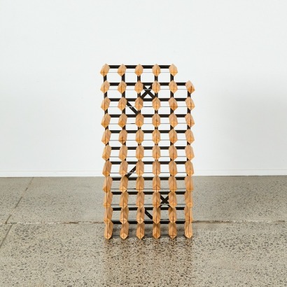 A 50 Bottle Wine Rack