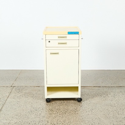 A Vintage Milano Cubro Medical Cabinet