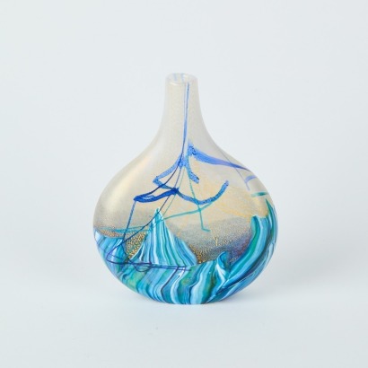 A Timothy Harris Glass Vessel for Isle of Wight Studio Glass
